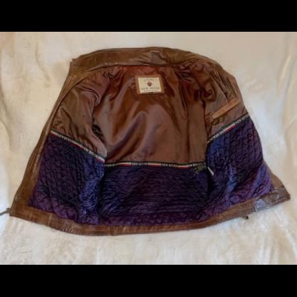 Leather Bomber Jacket - Picture 2 of 2